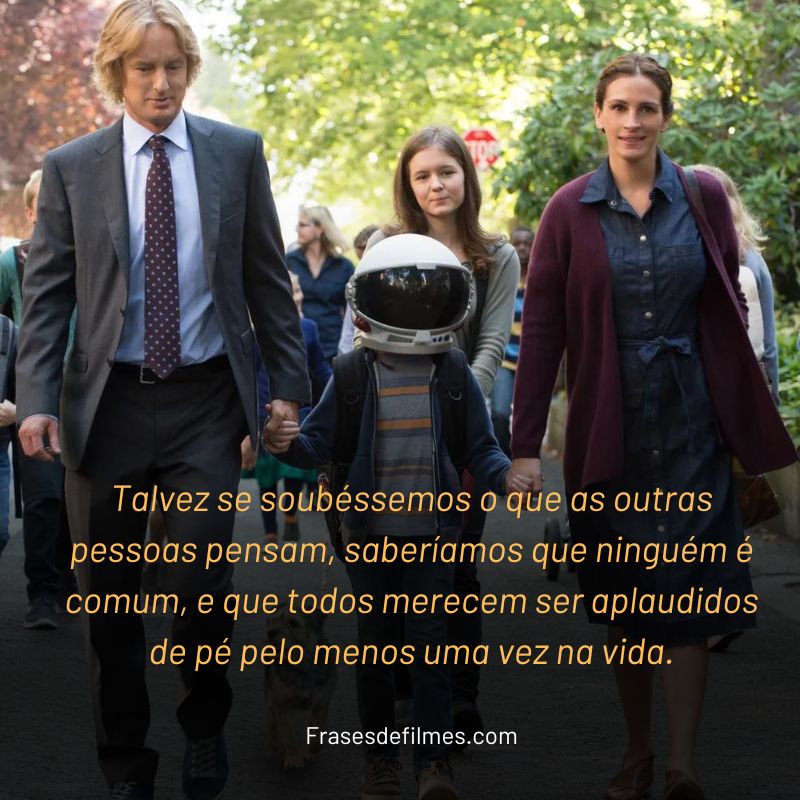 frases do filme Extraordinário